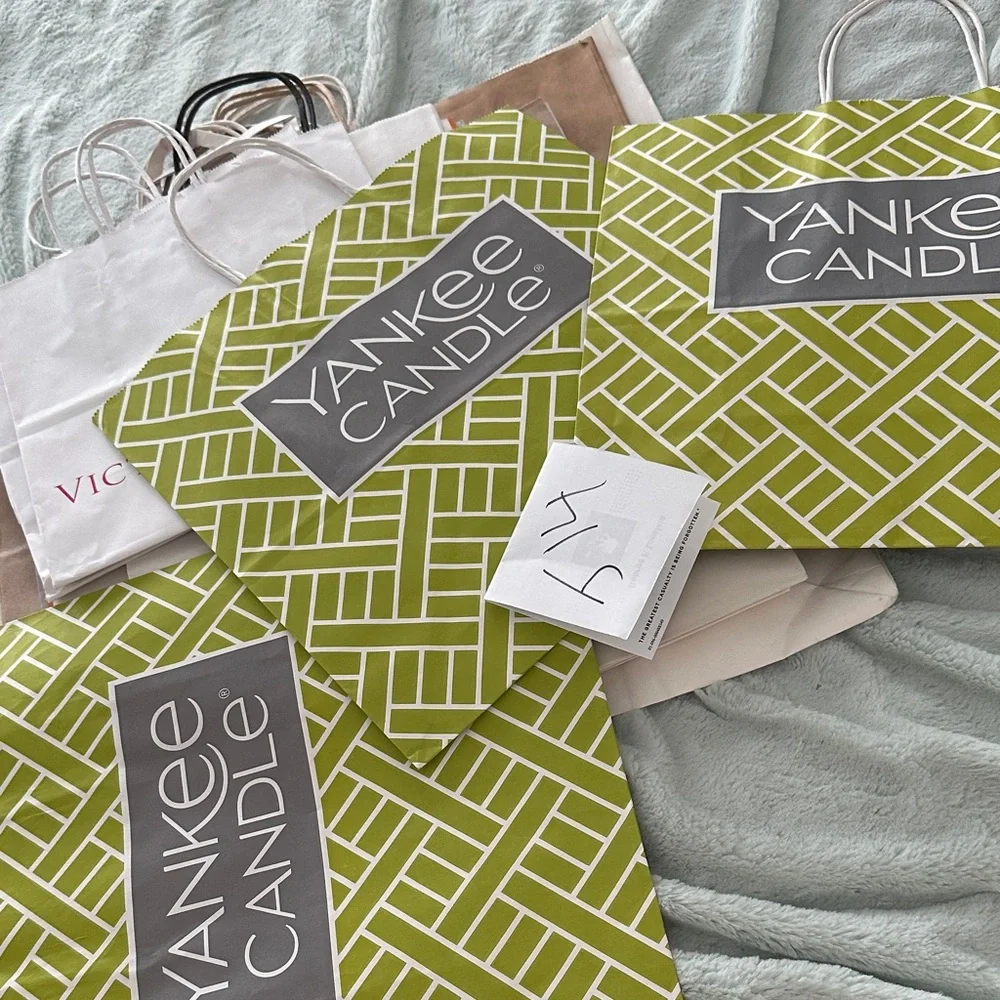14 Assorted Empty Paper Gift Bags